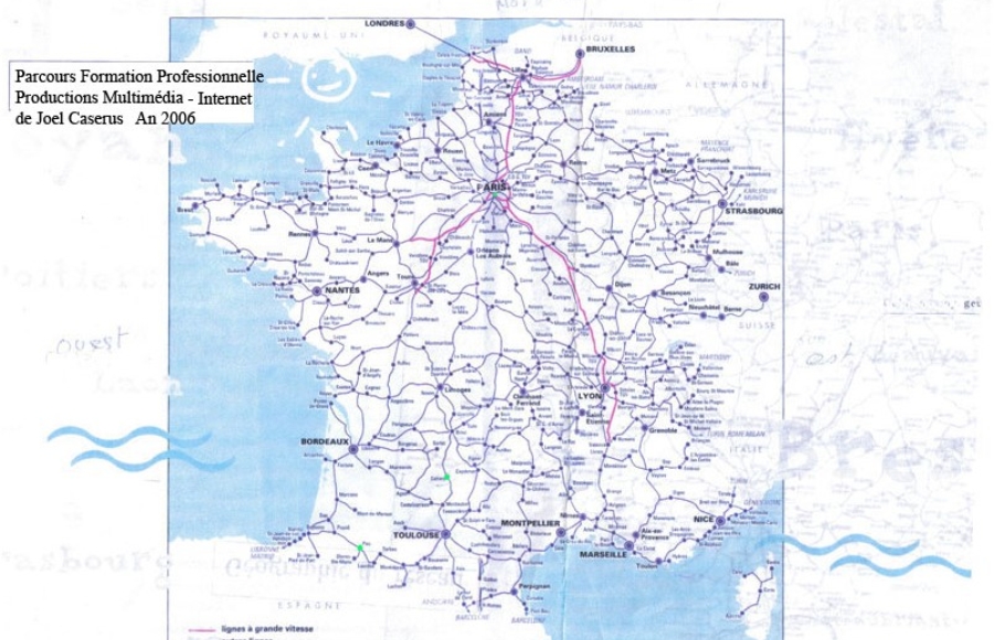 Formations - Stage en entreprise: Cahors-Pau - Paris